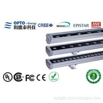 DMX 9 Watt RGB Led Wall Washer Lighting / led stage lightin